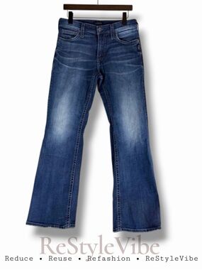 SILVER JEANS CO Men’s Size 30x32 Denim Zac Style Fit Stretch Relaxed Straight